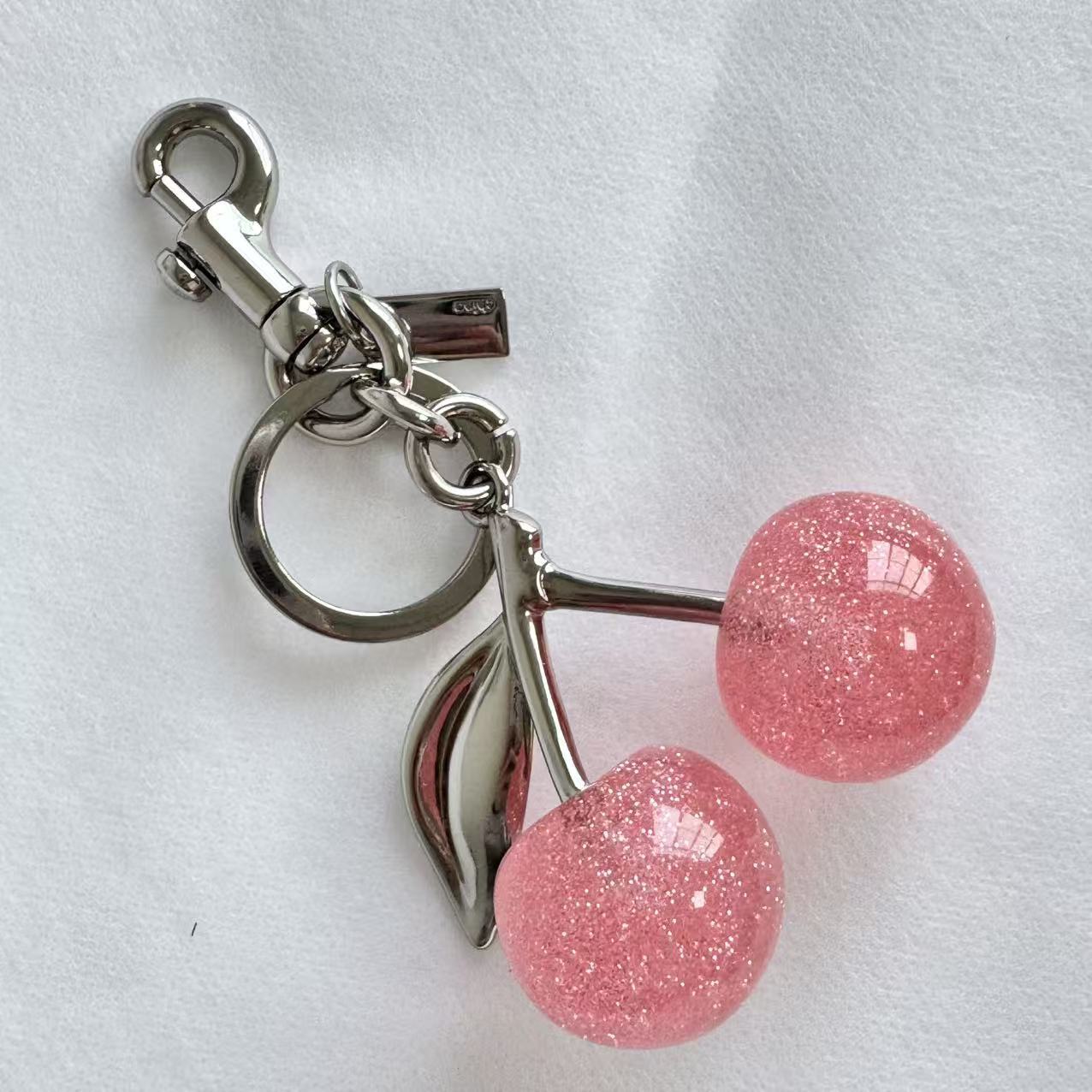 Cherry Apple Keychain Women's Bag Pendant