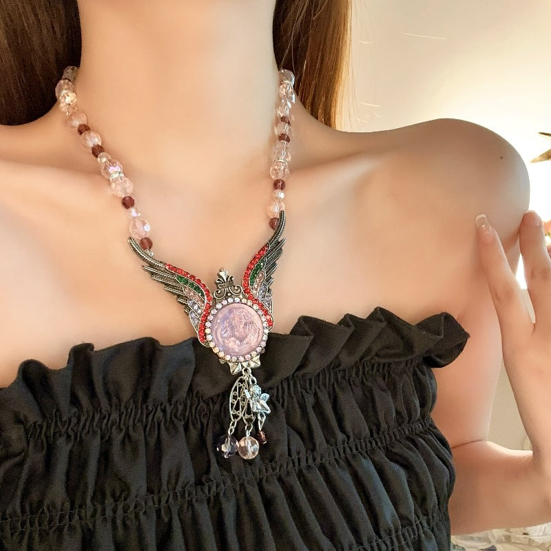 Angel Wings Jewelry Wings Magnetic Clavicle Chain