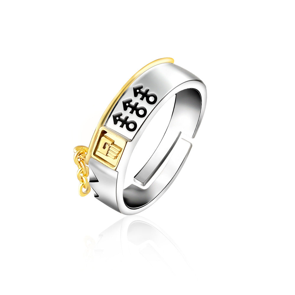Jojo's Bizarre Adventure Golden Hand Copper Ring Cosplay Accessory