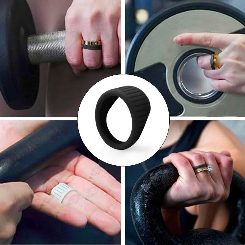 7-Color Silicone Ring Guards for Workouts – Sporty Protective Covers to Shield Wedding & Engagement Rings from Scratches