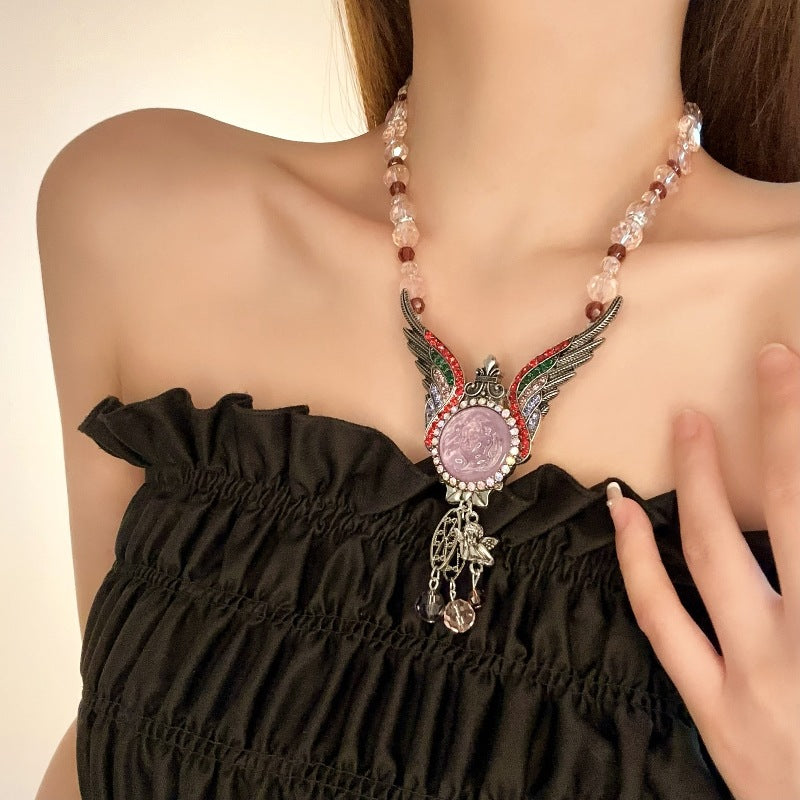 Angel Wings Jewelry Wings Magnetic Clavicle Chain