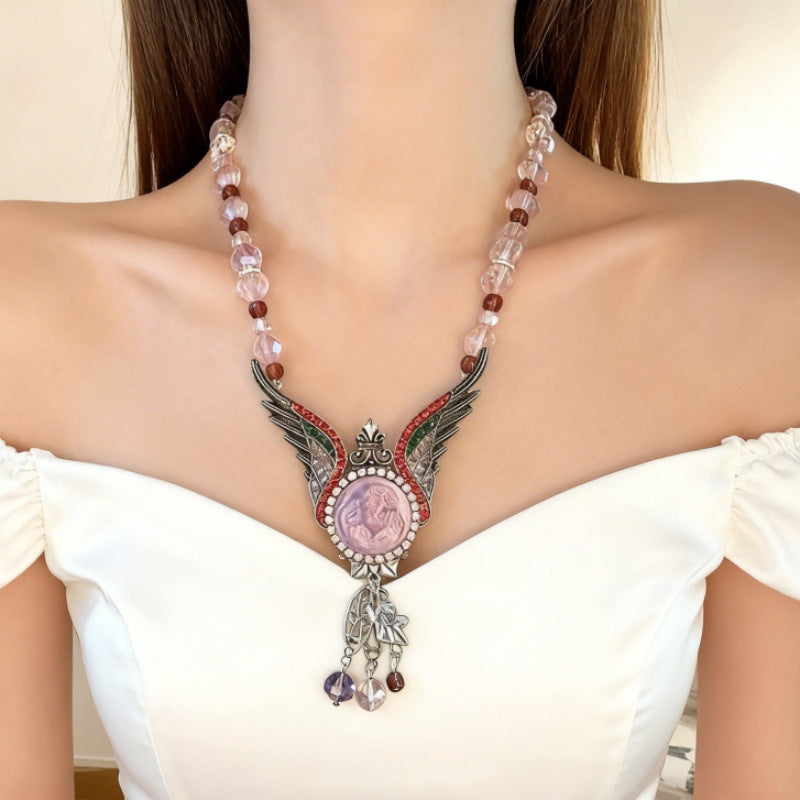 Angel Wings Jewelry Wings Magnetic Clavicle Chain